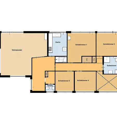 度假居 Beach House Wantveld Aan Zee *